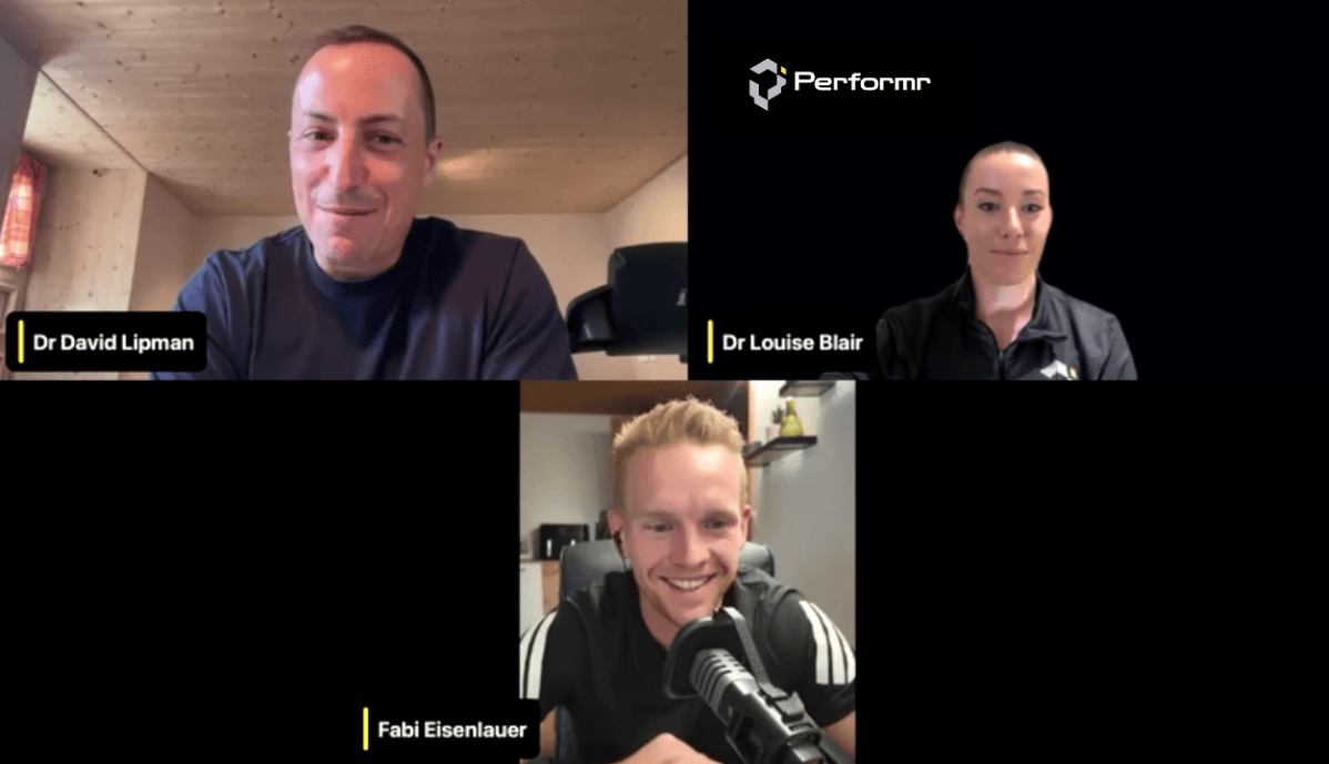 Screenshot of webinar of Fabian Eisenlauer, Dr David Lipman & Dr Louise Blair