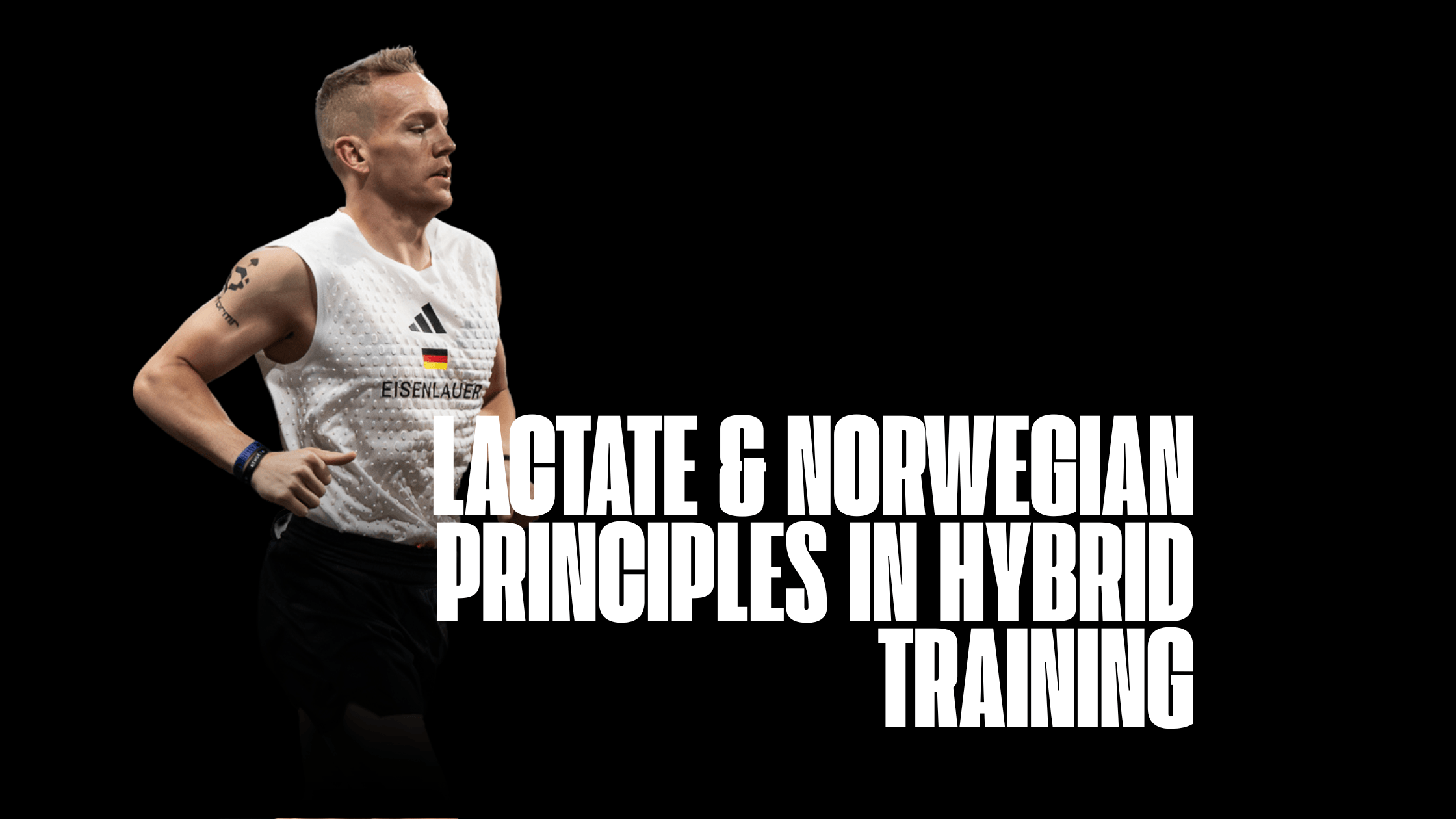 Using lactate and Norwegian method in hybrid training
